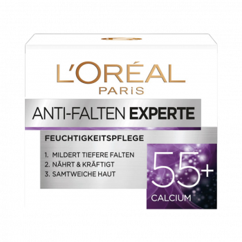 Loreal 55lus Calcium Anti­ Falten Experte Feuchtigkeitspflege, 50ml